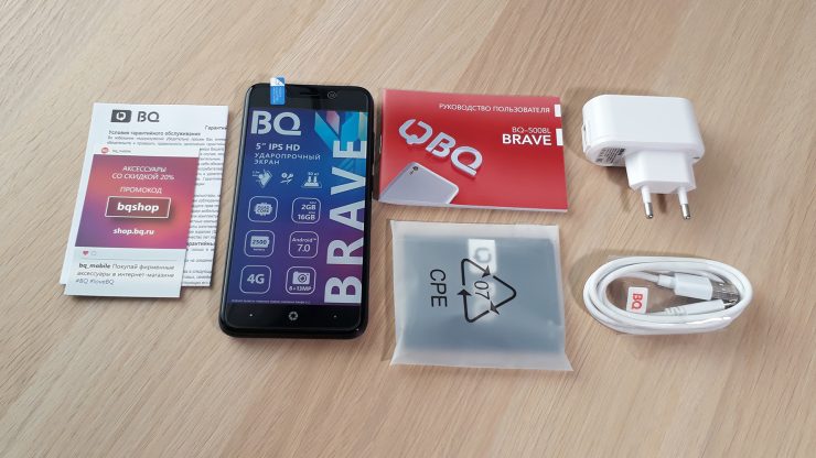 Обзор BQ-5008L Brave5