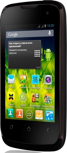 Fly IQ430 Evoke: вид сбоку