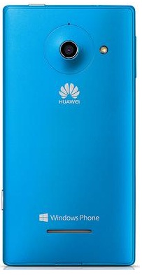 Huawei Ascend W1: тыльная сторона