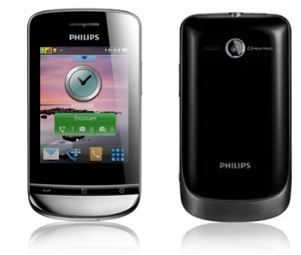 Philips Xenium X331: двусторонний вид