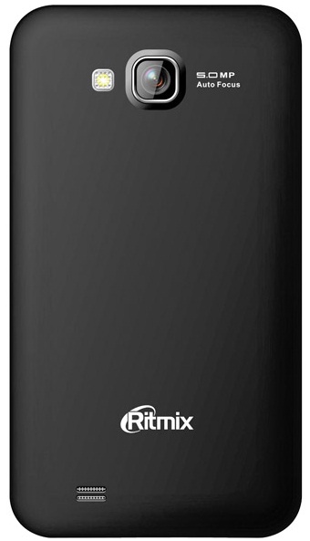 Смартфон Ritmix RMP-400: задняя сторона