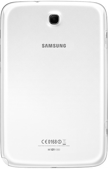 Samsung Galaxy Note 8.0: задняя часть