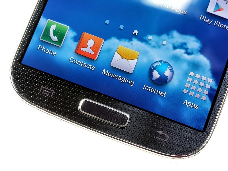 Нижняя часть дисплея Samsung Galaxy S4
