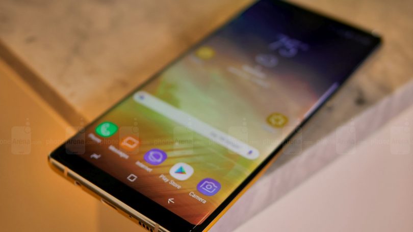 Первый взгляд на Samsung Galaxy Note 81